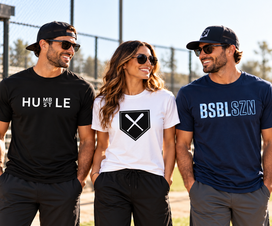 Men’s 3-Shirt Baseball T-Shirt Bundle