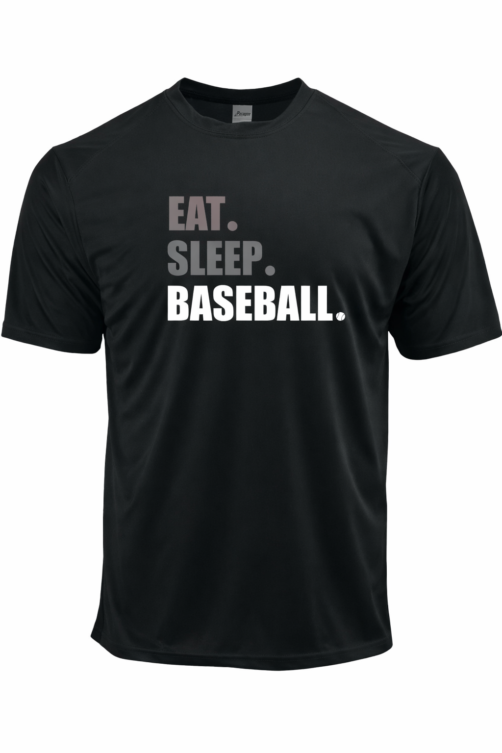 Men’s Eat Sleep Baseball Cotton T-Shirt