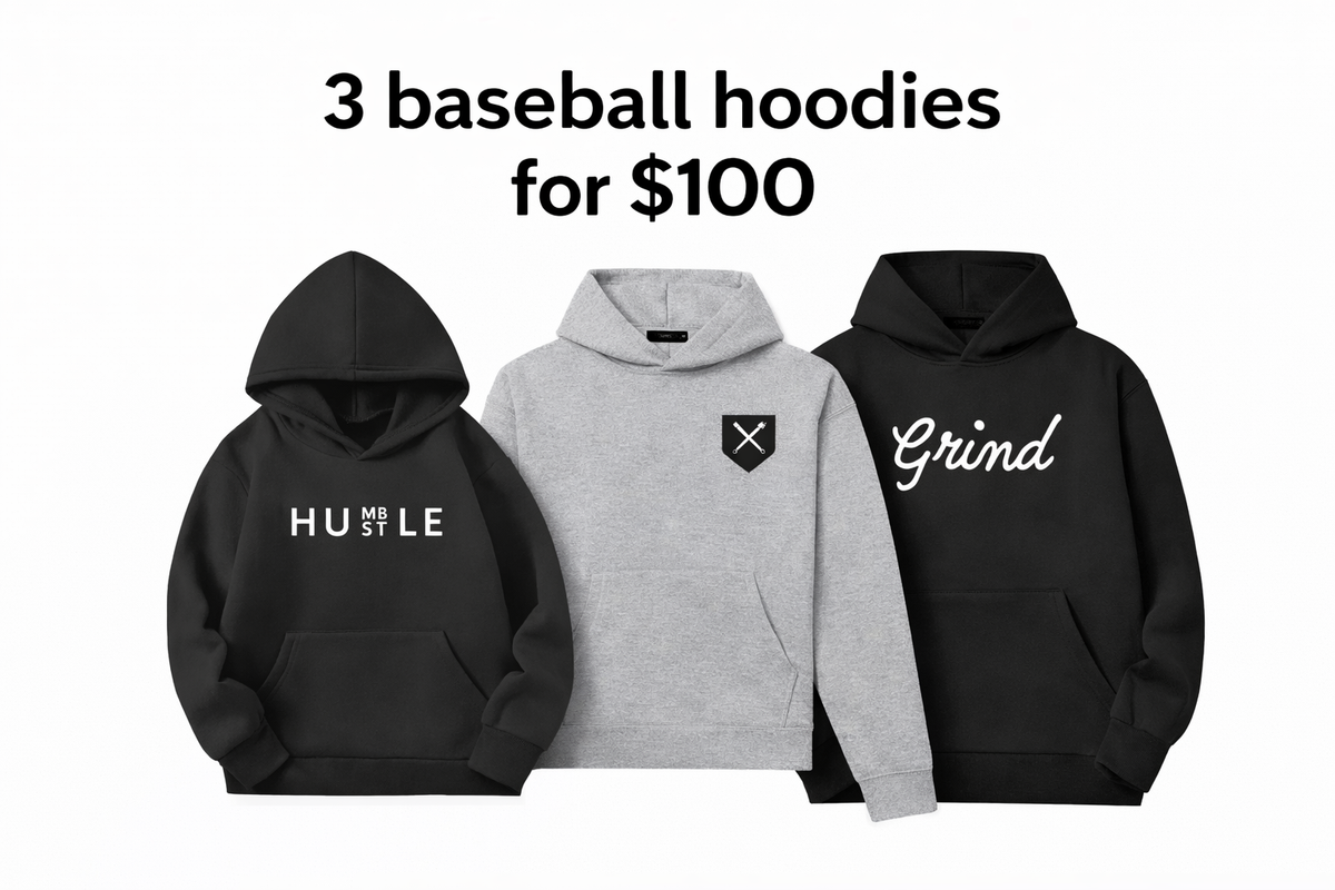 Adult Triple Play Cotton Fleece Hoodie Combo Deal