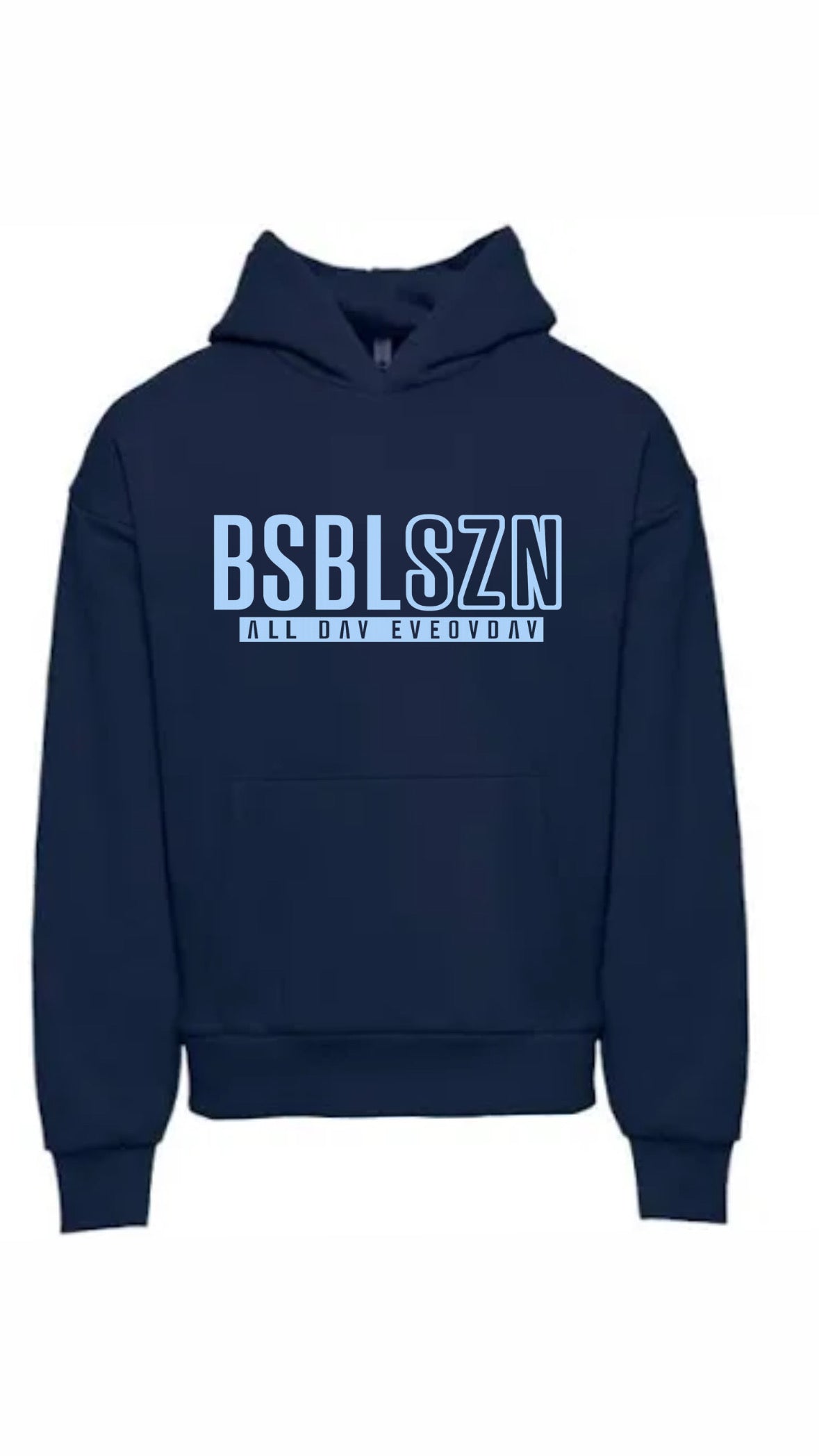 Adult BsblSzn Heavyweight Cotton Hoodie