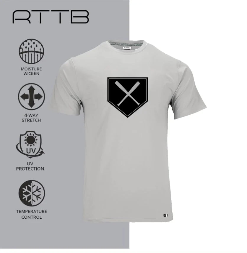 Men’s Home Plate Logo Baseball T-Shirt