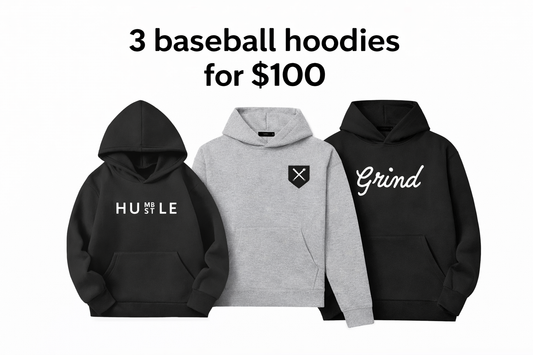 Adult Triple Play Cotton Fleece Hoodie Combo Deal
